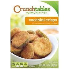 My first thought was, how did they do that? Intevation Food Group Crunchtables Zucchini Crisps 10 Oz Walmart Com Walmart Com