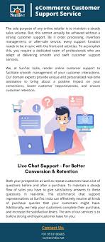 Ecommerce Customer Support Services Suntec India In 2020 Support Services Customer Interaction Management