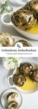 Gebackene Artischocken Nach Italienischer Art Rezept Kitchen Stories Rezept Artischocken Rezepte Vegetarische Snacks