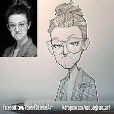 This Illustrator Turns Ordinary People Into Cartoons New Pics Portrait Cartoon Photo To Cartoon Cartoon Drawings Of People