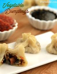 A fine combination of vegetables and herbs. Vegetable Dumplings Recipe Dinner Recipes