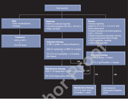 Systemic lupus erythematosus, sjogren syndrome, and mixed connective tissue disease in children and adolescents. Algorithm For The Management Of Systemic Lupus Erythematosus Treatment Download Scientific Diagram