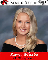 Congrats to WHS Senior Sara Neely O'Bryant!