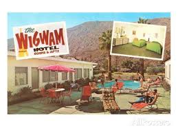 Wigwam Hotel Vintage Motel Prints Allposters Com In 2020 Wigwam Hotel Vintage Hotels Wigwam