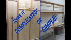 Ok, they could be diy garage storage shelves too. How To Make Sturdy 2x4 Garage Shelves Easy Or Complicated Youtube