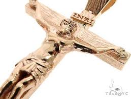 Men crucifix cross pendant with chain baptism christian jewelry stainless steel/18k gold antique jesus necklace, gift packed,length 22 4.5 out of 5 stars 2,093 $12.49 $ 12. 14k Solid Yellow Gold Cross Jesus Crucifix Mens Gold Yellow Gold 14k