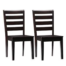 Maybe you would like to learn more about one of these? Corliving Mahogany Solid Hardwood Dining Chairs With Horizontal Slats Set Of 2 The Home Depot Canada