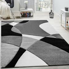 Auf wunsch nach maß gefertigt ✓ jetzt das riesige sortiment an teppichen in grau entdecken ⇒. Zipcode Design Teppich Mckayla In Grau Schwarz Weiss Bewertungen Wayfair De