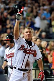 Chipper Jones Clubs Two Homers Reaches 2 700 Hits On His Bobblehead Night Chipper Jones Atlanta Braves Baseball Atlanta Braves