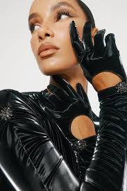 Diamond Liquorice Catsuit