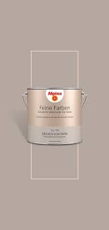 Alpina Feine Farben Dacher Von Paris Romantisches Graubraun Wandfarbe Erlesene Pigmente Sorgen Bei Unserer Alpina Feine F Feine Farben Wandfarbe Braune Wand