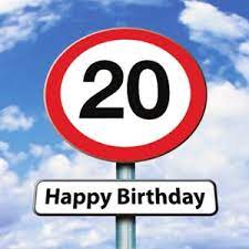 Gefeliciteerd 20 Jaar Felicitatie Verjaardagswens 20 Jaar