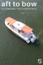 Your Boat Deserves The Best Outfit It With A Sureshade Retractable Boat Shade For Aft Bow Or Both B Bay Boats Boat Accessories Fishing Boat Accessories