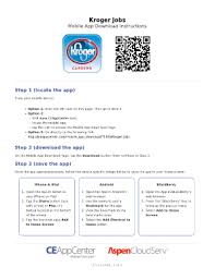 Save time and money with the kroger app! Kroger Online Application Form Fill Online Printable Fillable Blank Pdffiller