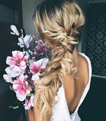 Loose Fishtail Bridal Braid Braided Hairstyles For Wedding Long Hair Styles Unique Wedding Hairstyles