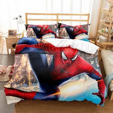 Spiderman Boys Bed Cover | Twin Bedding Set Boys | Disney Bedding Set |  Spiderman Clothes - Bedding Sets - Aliexpress