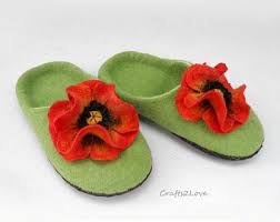 Epingle Sur Pantoufles Avec Deco Chien