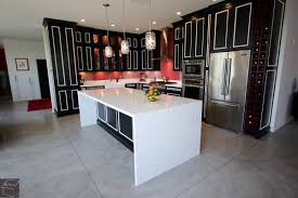 Everything is custom built for your space. Aplus Kitchen Bath On Twitter Beautiful Modern Style Transitional Kitchen Remodel With Custom Dark Cabinets Stainless Steel Appliances Lighting And White Countertops In Anaheim Orange County Https T Co Ndktgnm6yc Interiordesigner