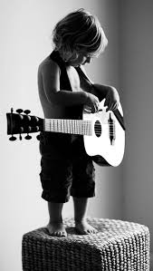 Black And White Rockstar From Rockstar Children Photography Photographer Guitar Kids