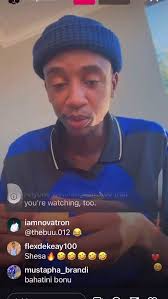 Scotts Maphuma was live