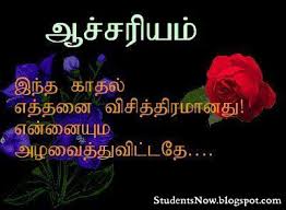 An occasion for celebrating fatherhood and paternal bonds, father's day is usually observed in india on the third sunday of june. Love Quotes In Tamil Quotesgram