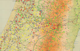 Antiguo mapa publicado en 1677 tamaño del ★: Palestina 1947 Los Mapas Que Ilustran Como Era La Region Antes De La Creacion De Israel