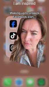 Black Facebook Icon: Join the Gang!