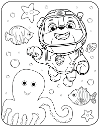 Coloring is important in early years education for so many reasons we are going to explain here! Printable Paw Patrol Sea Patrol Coloring Pages Novocom Top