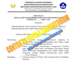 Contoh sk tim pengembang madrasah pendidikan sekolah aplikasi. Contoh Sk Kepala Laboratorium Tahun 2021 2022 Kherysuryawan Id