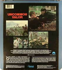 Uncommon Valor** {37757016572} U - Side 2 - CED Title - Blu-ray DVD Movie  Precursor