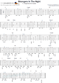 Strangers In The Night Fingerstyle Guitar Tab Guitar Tabs Fingerstyle Guitar Guitar