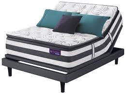 serta mattress icomfort hybrid observer super pillow top queen size mattress with motion perfect iii adjustable foundation observer queen iii founda mattress