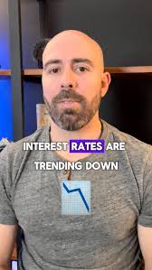 Interest rates are finally trending down 📉🎉 but what does this mean for  you?? 🤔 *Your money can go further *Competition will likely be going up  with buyers that have been waiting