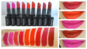 Get the best deal for nyx matte lipsticks from the largest online selection at ebay.com. Nyx Matte Lipstick Lip Swatches Part 3 Beauty With Emily Fox Youtube