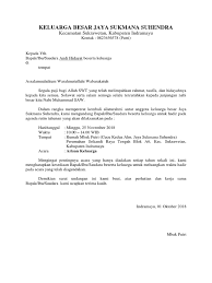 Apakah kamu sedang mencari contoh surat over kredit? Contoh Surat Undangan Arisan Keluarga 1 Docx