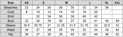 Ariat Size Charts