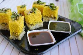 Instant Sandwich Dhokla Binjal S Veg Kitchen Recipe Dhokla Recipes Food