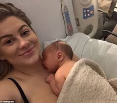 New mom Shawn Johnson FINALLY reveals her daughter's first name