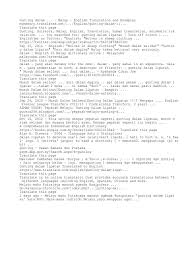 Character analysis and implied character traits. Gunting Dalam Lipatan In English