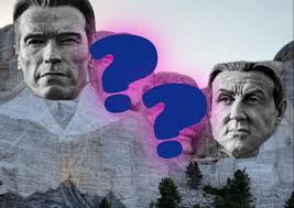 I vote Jean-Claude Van Damme and Chuck Norris