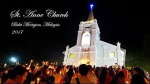 Words of the holy father. Feast Of St Anne Port Klang Procession 2018