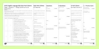 This resource has been written so that students can practise the skills needed to succeed in part b of the aqa exam. Aqa Language Paper 1 Questions 1 4 Exam Practise Bundle 4