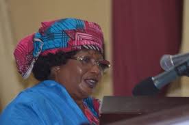 Joyce Banda in Liberia, calls