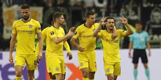 Hazard gets trod on as a souvenir. Fc Chelsea Und Frankfurt Spielen 1 1 In Europa League Arsenal Siegt