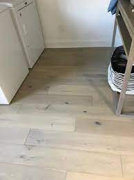 Janka wood hardness rating/resistance to denting: Malibu Wide Plank French Oak Rincon 3 8 In Thick X 6 1 2 In Wide X Varying Length Engineered Click Hardwood Flooring 23 64 Sq Ft Case Hdmpcl107ef The Hom Wood Floors Wide Plank Flooring Wide Plank