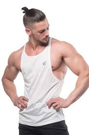 Jed North Mesh Stringer White Jed North Mens