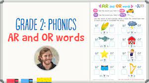 1.2 she likes to eat fish fruit. Grade 2 Phonics Ar And Or Words Kids Academy Youtube