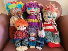 One square on the paper represents one stitch. Knit 1 Doll 2 New Jersey Jewish News