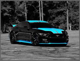 Photo En Noir Et Blanc Avec Une Touche De Couleur Ford Mustang Gt Ford Mustang Mustang Gt