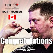 Rory Hansen got the CDC tour card for 2025/2026 by reaching final